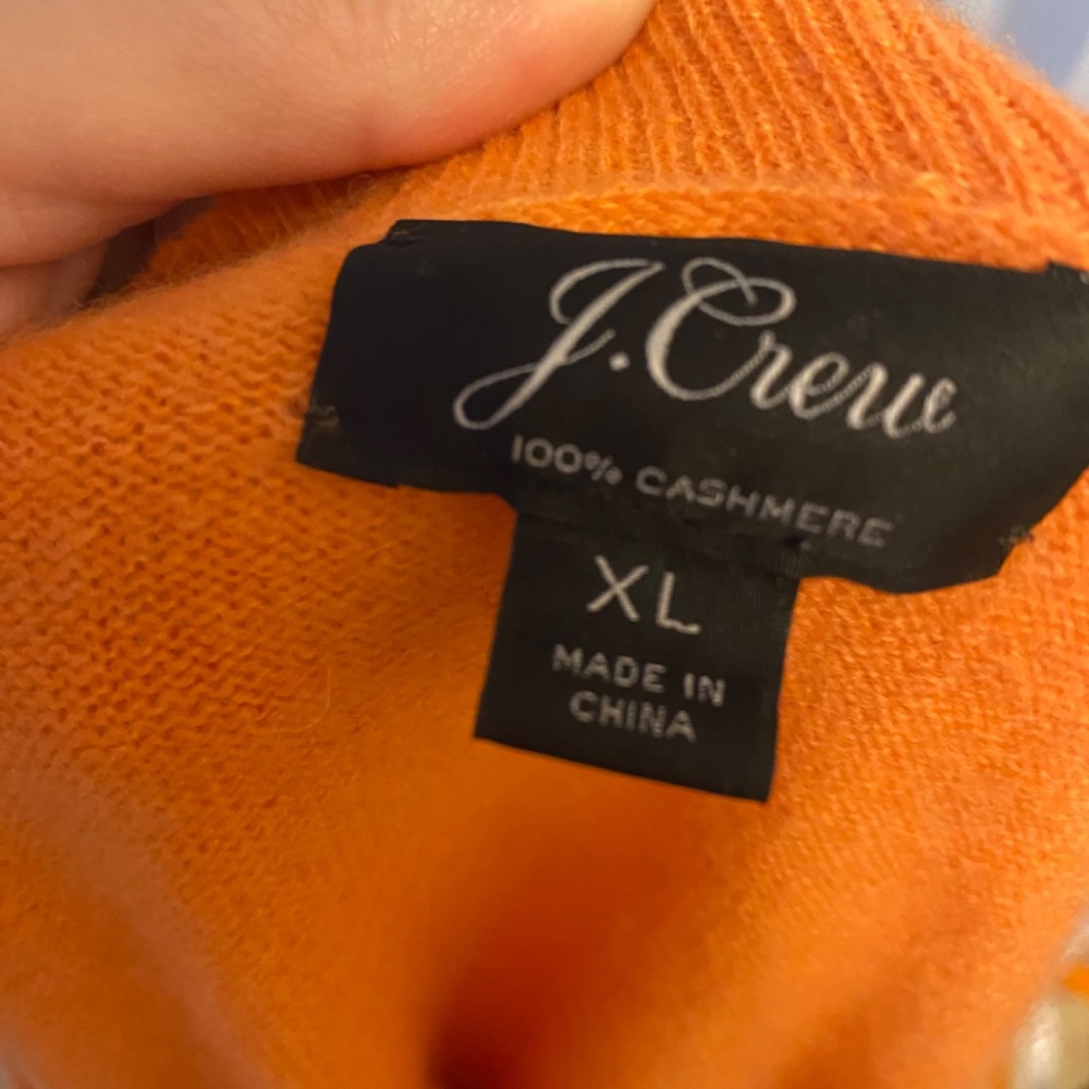 J Crew Cashmere Crewneck Sweater - Picture 3 of 4